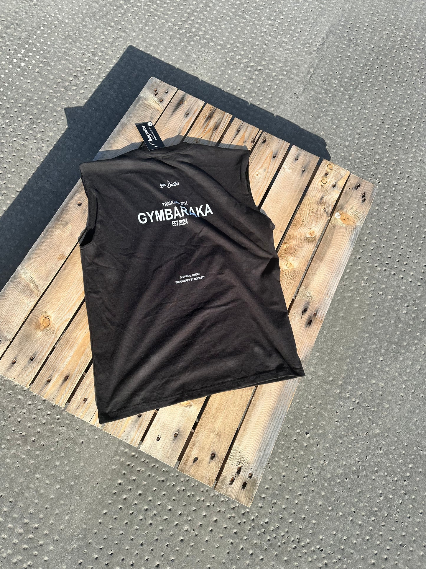 Training Div. Tank top – Jet Black