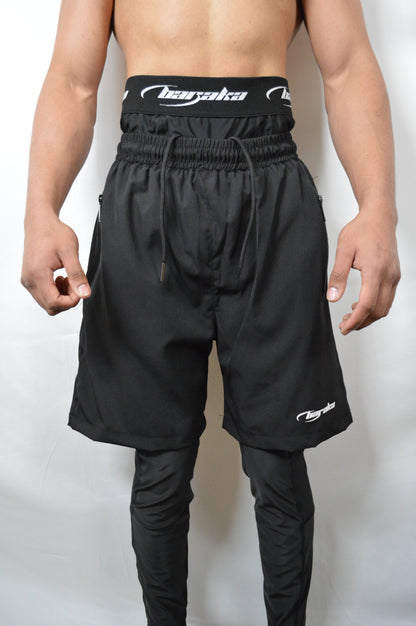 BARAKA FULL LEGGING AWRAH SHORTS – Jet Black