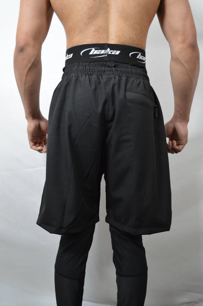 BARAKA FULL LEGGING AWRAH SHORTS – Jet Black