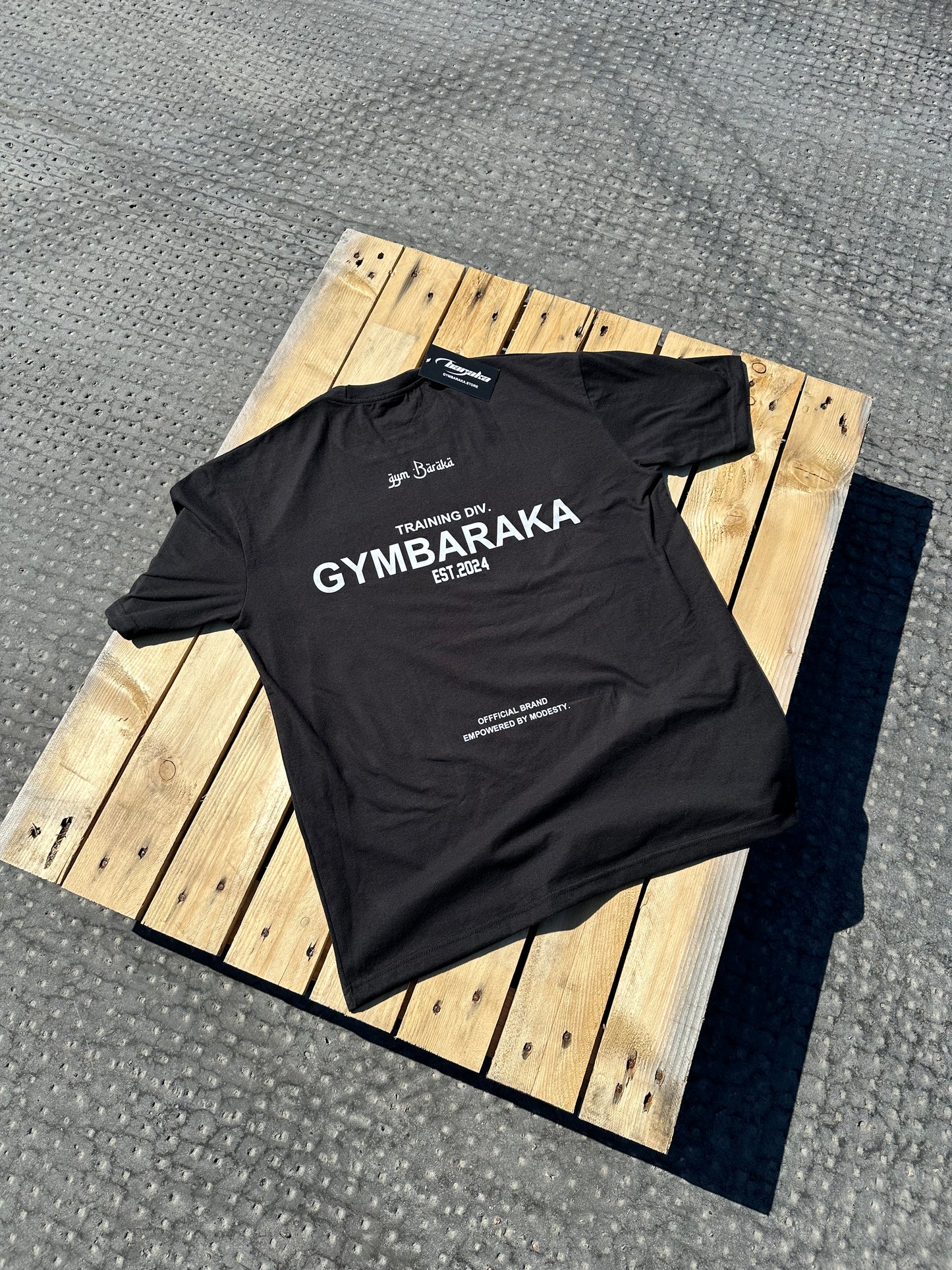 Training Div. Tee – Jet Black