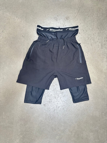 BARAKA AWRAH SHORT - JET BLACK