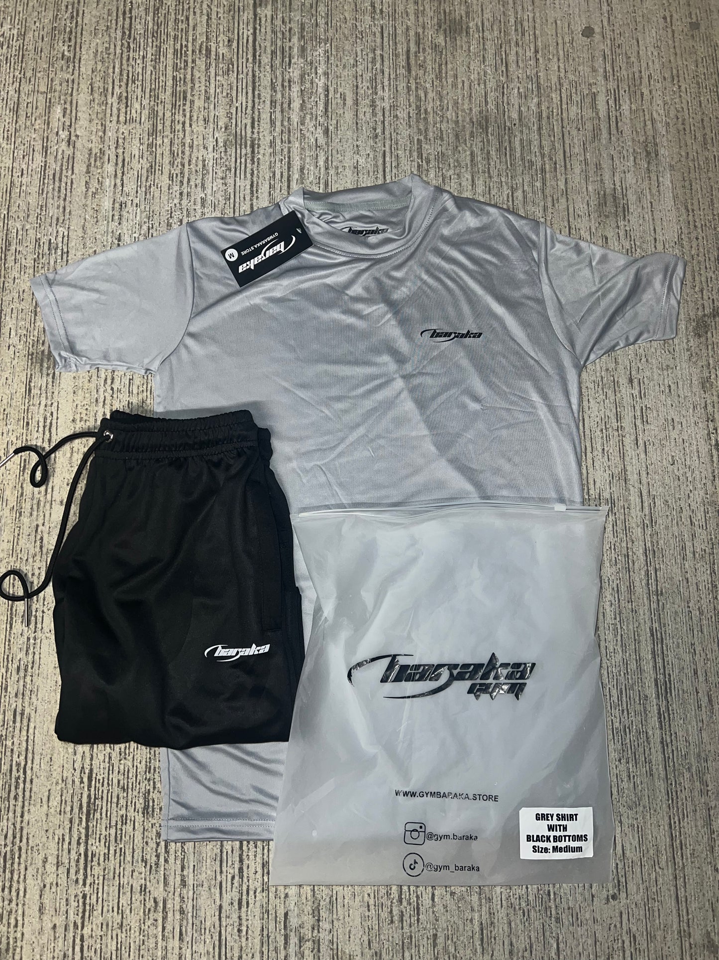 Classic Grey and Black Set