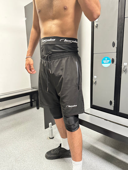 BARAKA AWRAH SHORT - JET BLACK