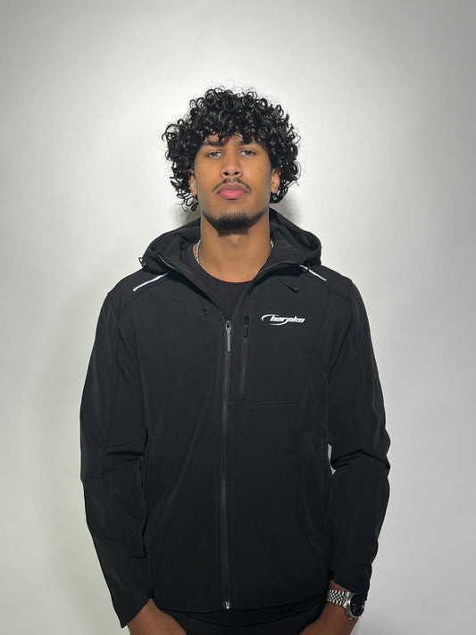 BARAKA WINDBREAKER- JET BLACK