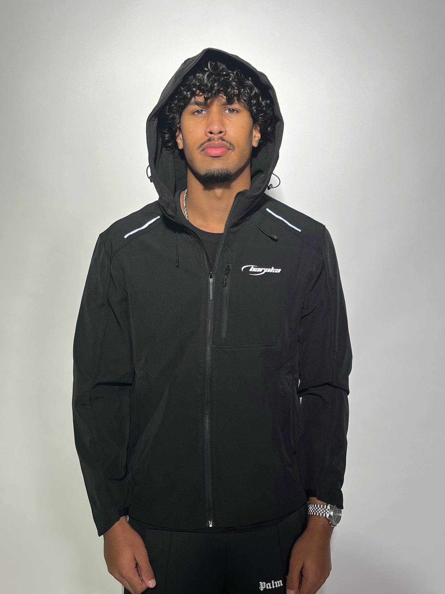BARAKA WINDBREAKER- JET BLACK