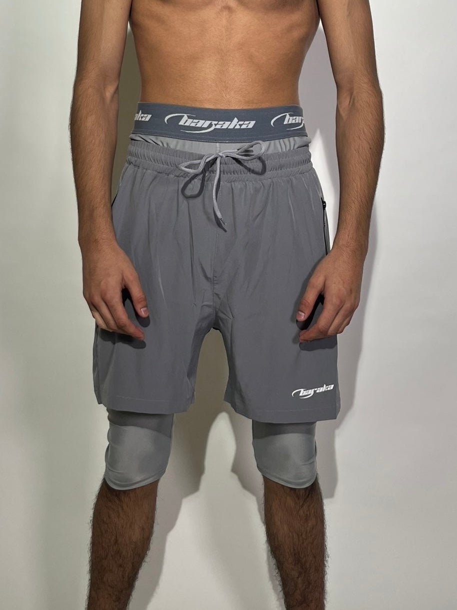 BARAKA AWRAH SHORTS - GREY