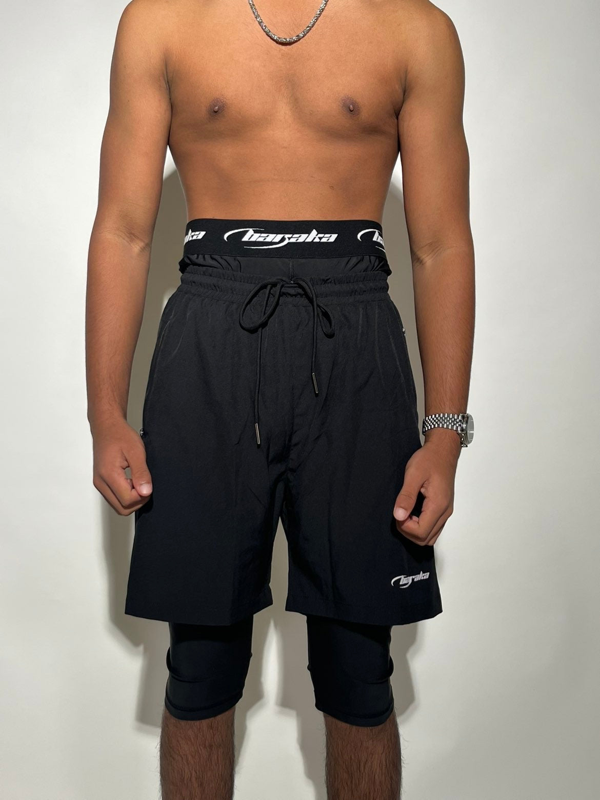 BARAKA AWRAH SHORT - JET BLACK