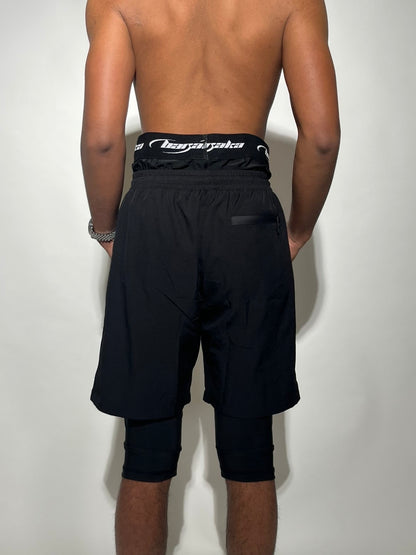 BARAKA AWRAH SHORT - JET BLACK