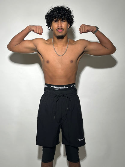 BARAKA AWRAH SHORT - JET BLACK