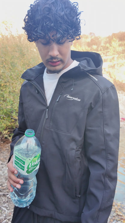 BARAKA WINDBREAKER- JET BLACK